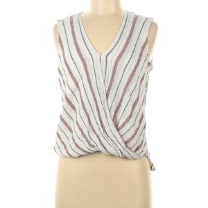 KUT From the Kloth Draping Sleeveless Striped Top